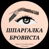 ШПАРГАЛКА БРОВИСТА BROW МАСТЕРОВ